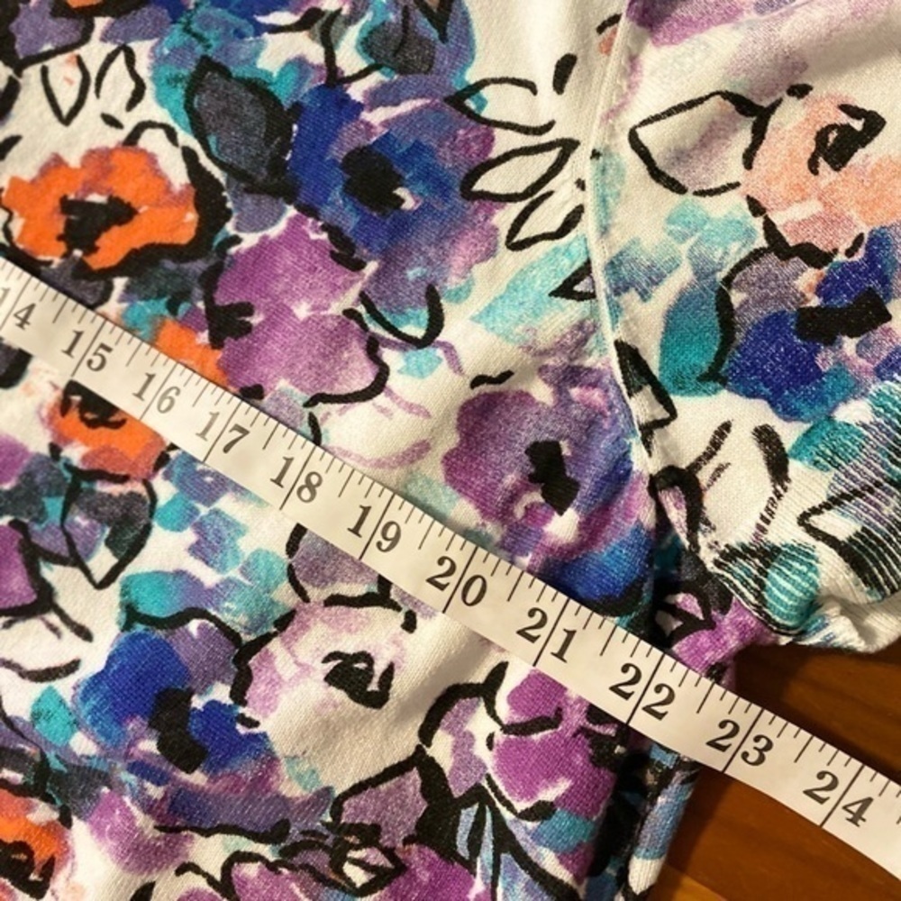 Jessica London Floral Cropped Cardigan - Picture 10 of 11